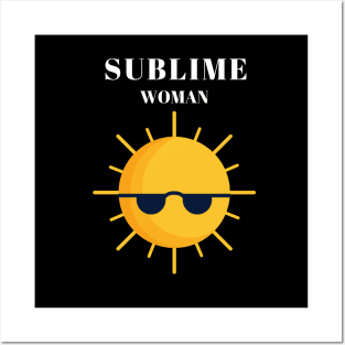 sublime woman Posters and Art